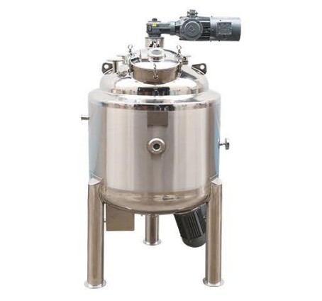 500L electric heating kettle bottom emulsification stirring tank