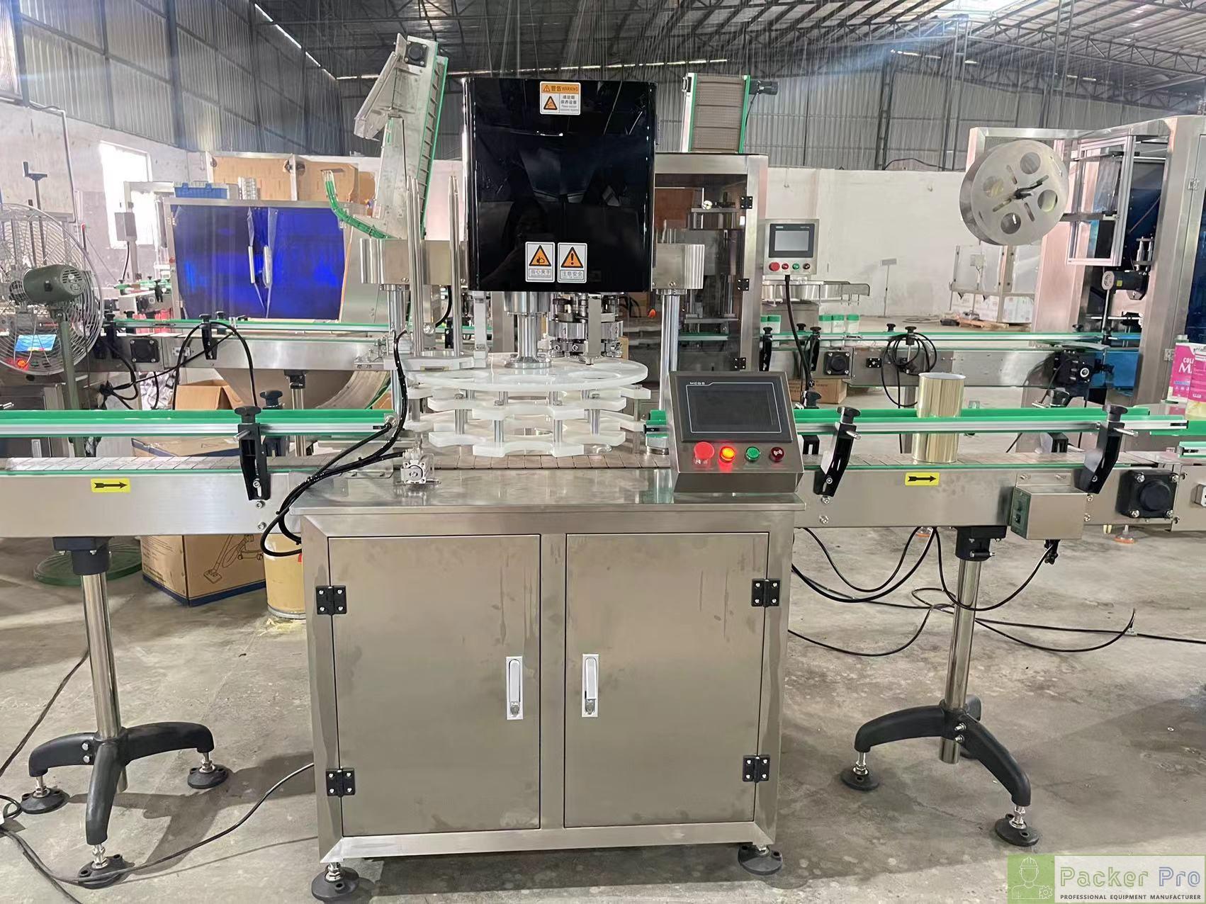 Automatic can sealing machine