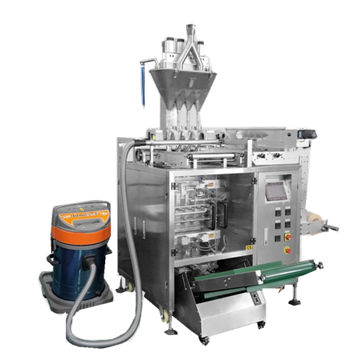 KY720F Multi lane 4 side sealing sachet power packing machine